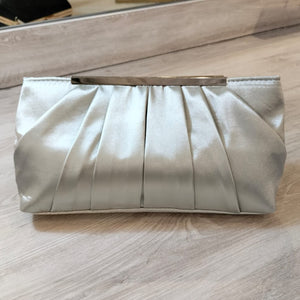 Bolsa Plateada Satin