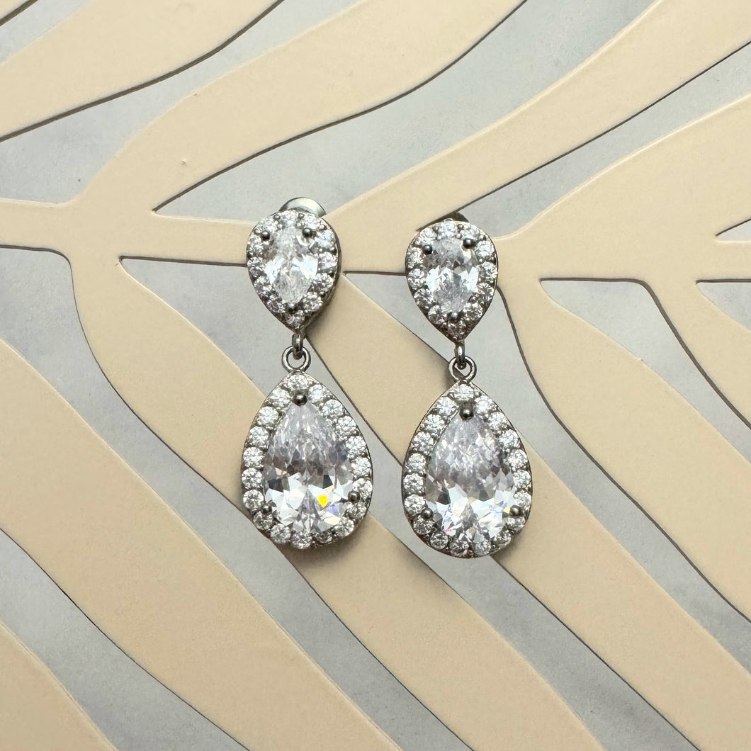 Aretes Alessa Plata