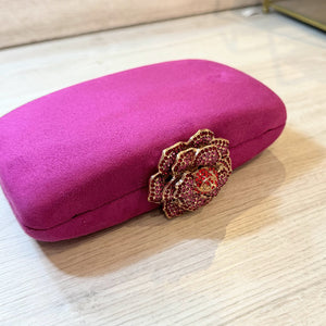 Bolsa Rosa con Flor