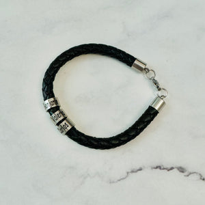 Pulsera Acero Inoxidable Personalizado para Hombre Aros