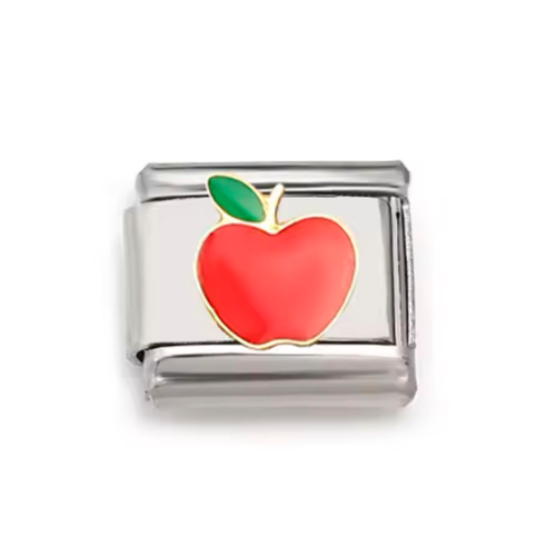 Charm Italian Bracelet Manzana